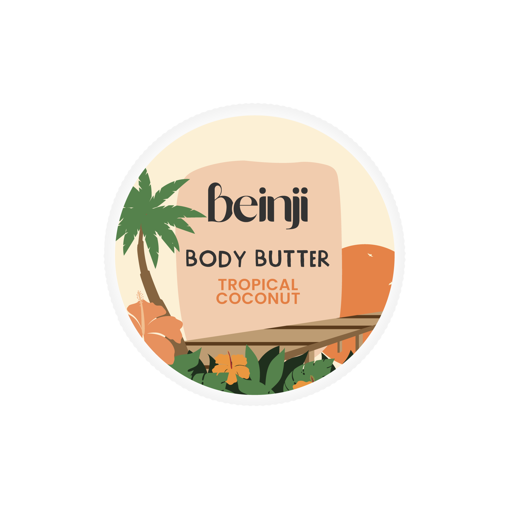 Tropical Coconut Body Butter- 100 gm