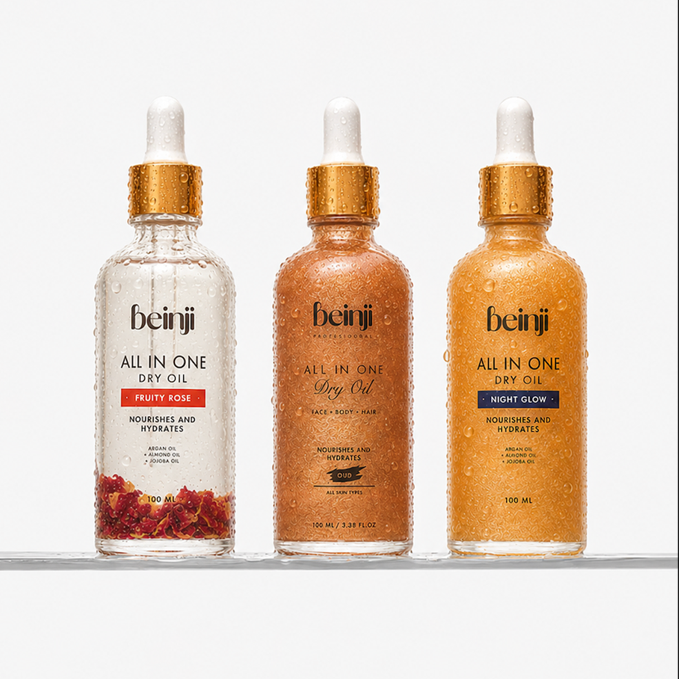 All-In-One Dry Oil Trio