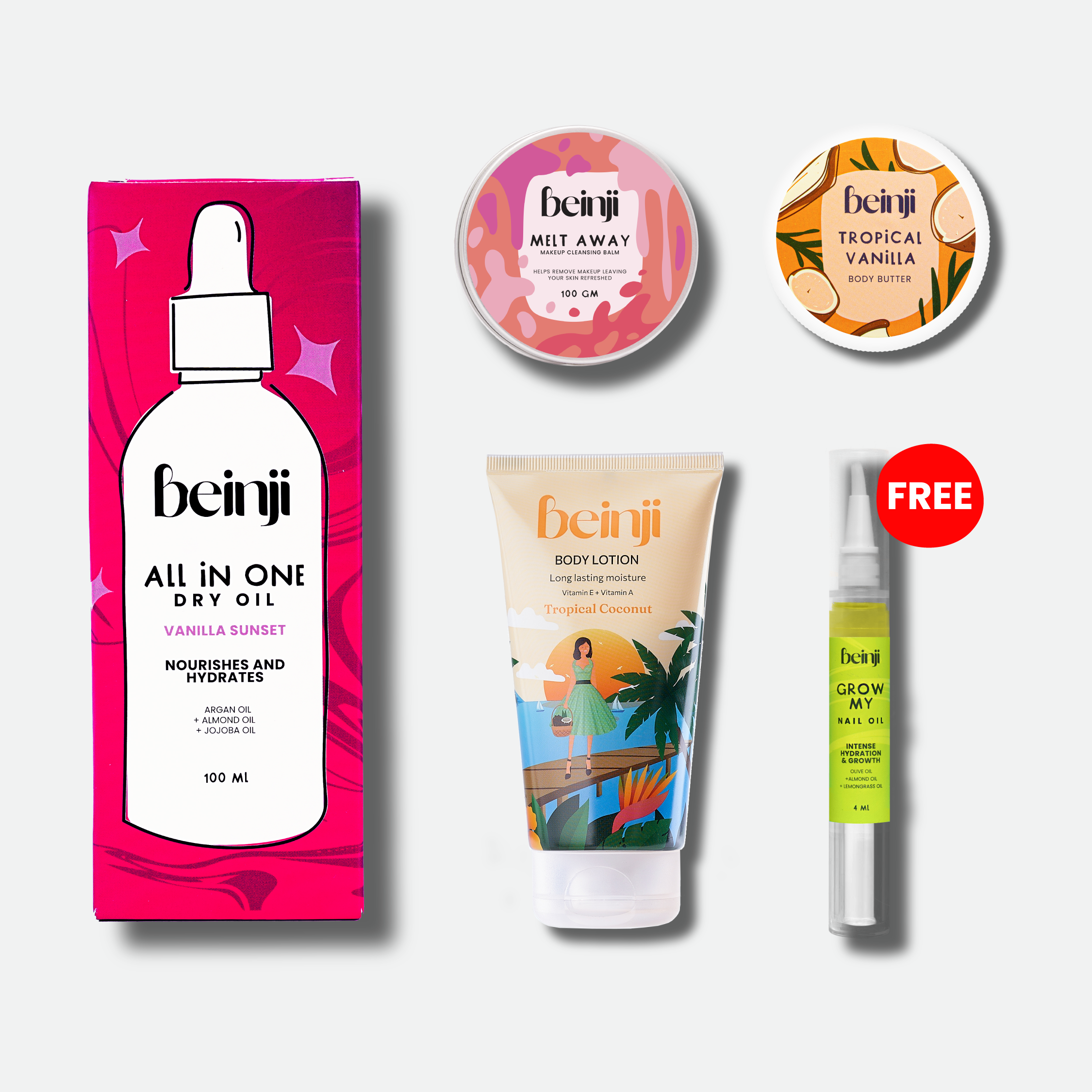 Total Rescue Kit (Free Nail Oil)