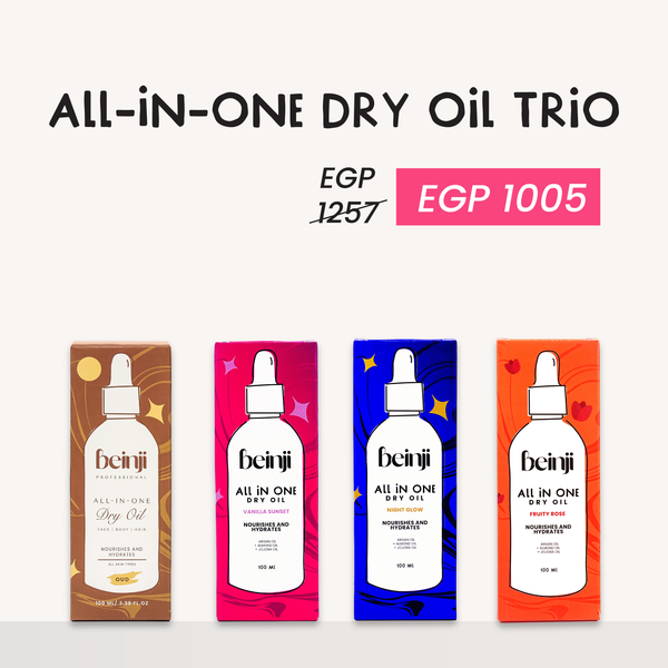 All-In-One Dry Oil Trio